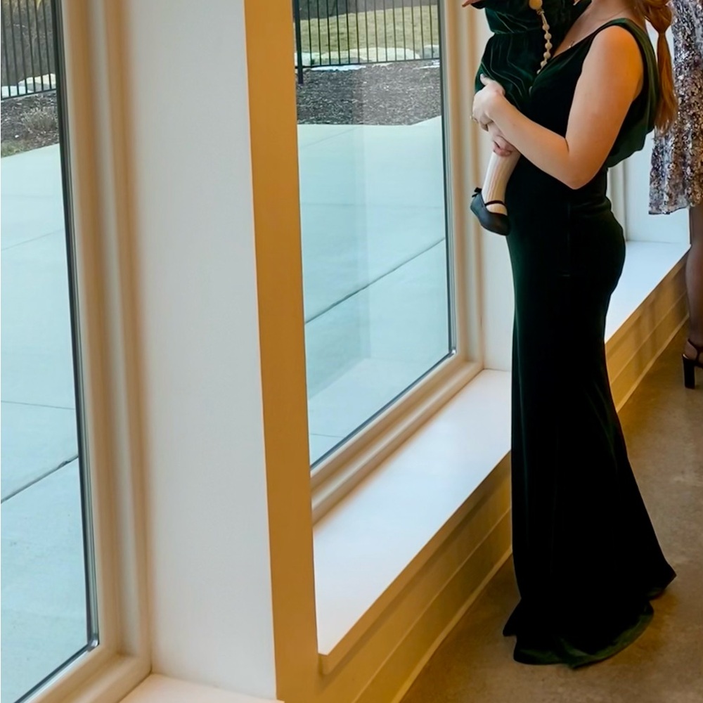 Emerald Green Dakota Dress - Picture 8 of 8